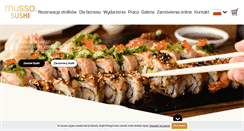 Desktop Screenshot of mussosushi.pl