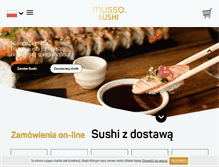 Tablet Screenshot of mussosushi.pl
